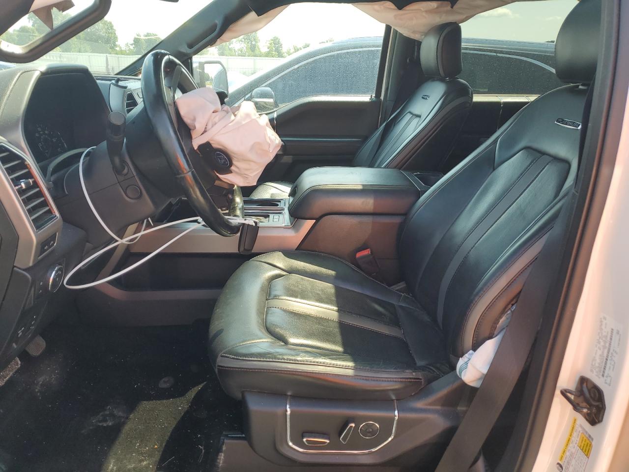 2018 Ford F-150 VIN 1FTEW1E54JFB84310 Copart auction photo, front end / side damage thumbnail 7