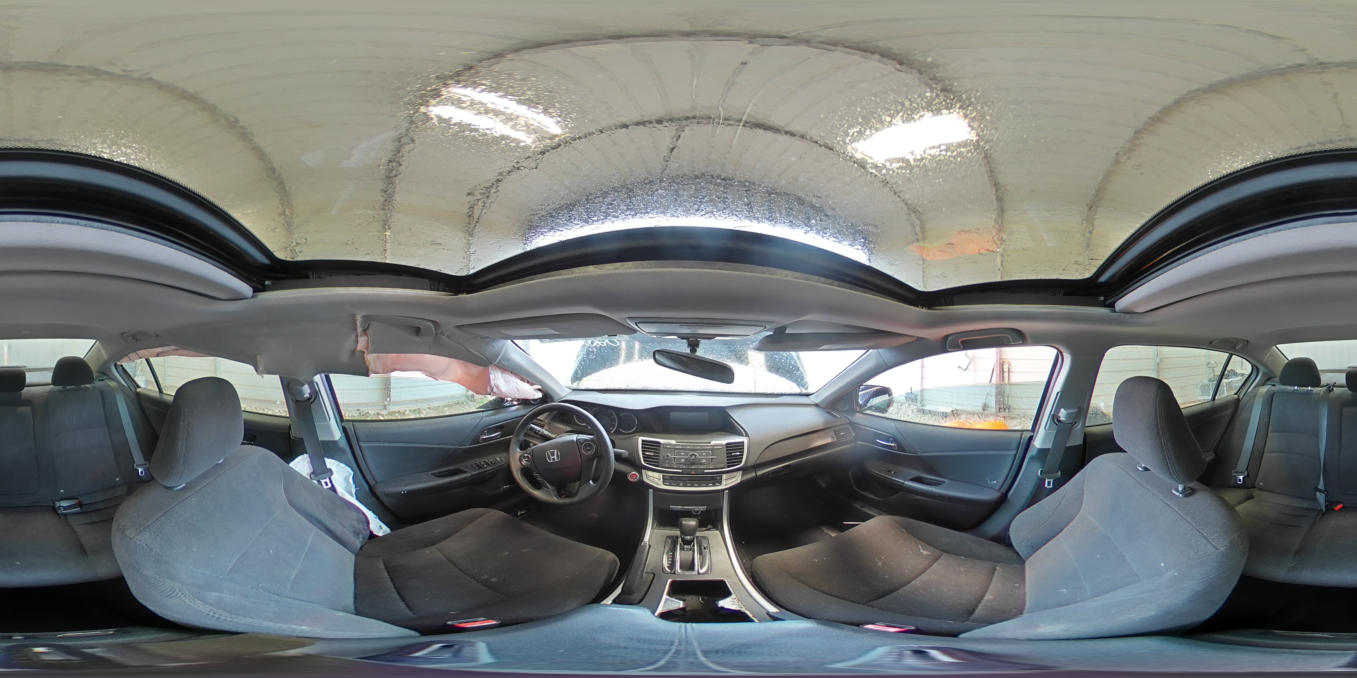 2014 Honda Accord VIN 1HGCR2F75EA020198 Copart auction photo, all over damage thumbnail 13