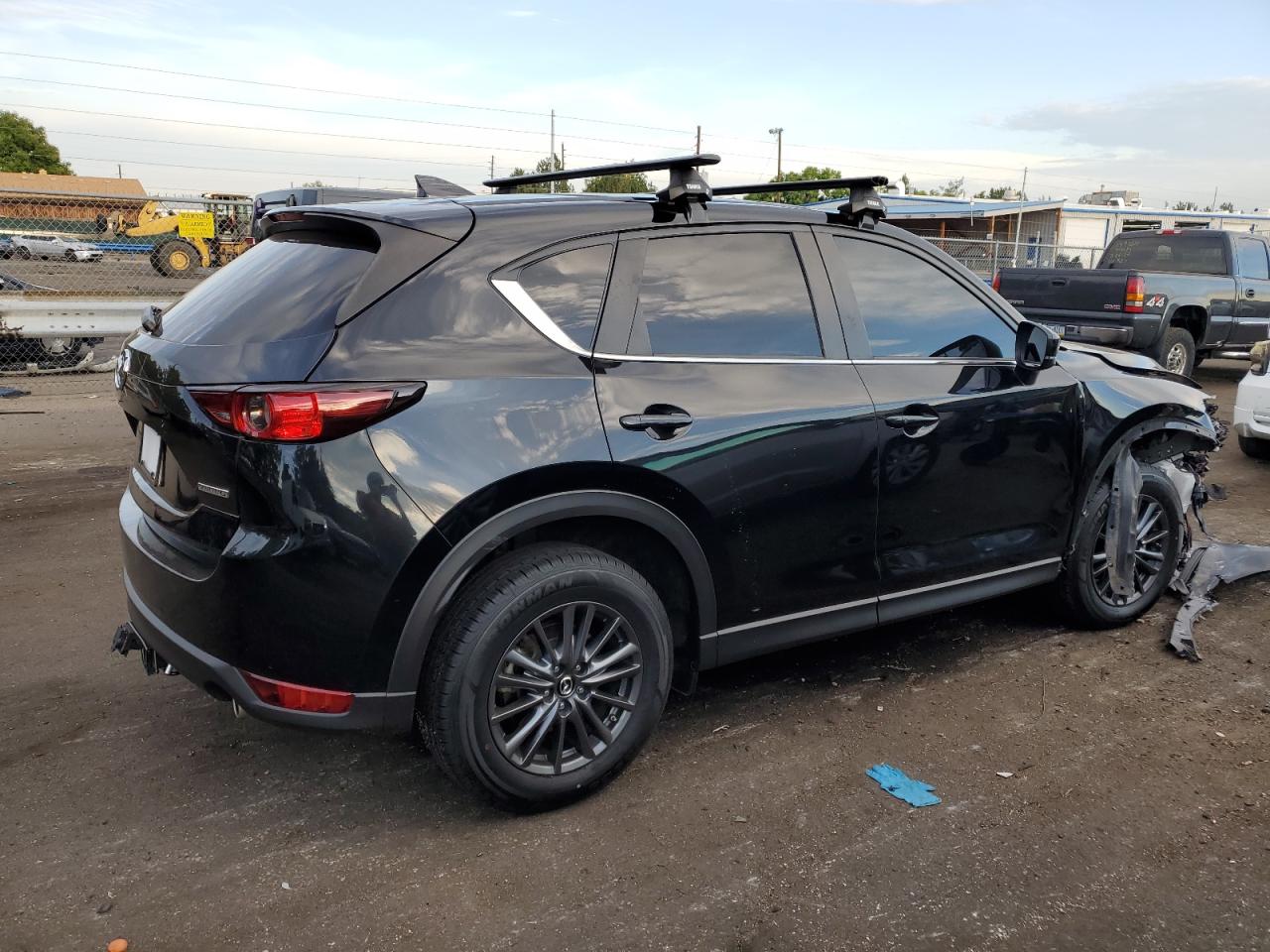 2020 Mazda CX-5 VIN JM3KFBCM8L1739348 Copart auction photo, front end damage thumbnail 3