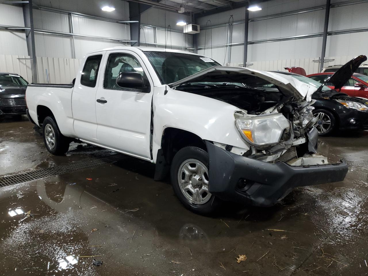 2015 Toyota Tacoma VIN 5TFTX4CN4FX052156 Copart auction photo, front end damage thumbnail 4
