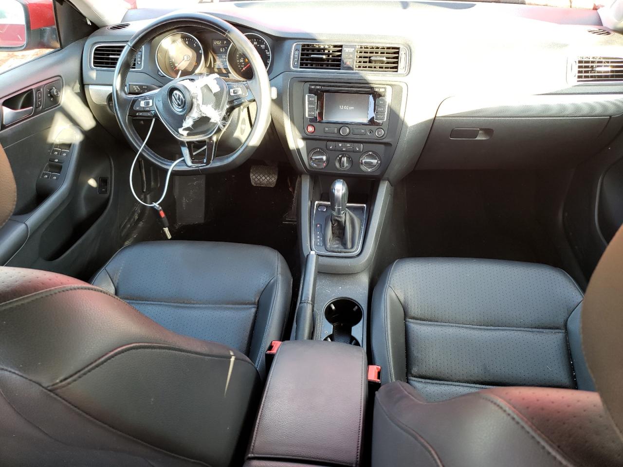 2015 Volkswagen Jetta VIN 3VWD17AJ6FM350864 Copart auction photo, front end damage thumbnail 8