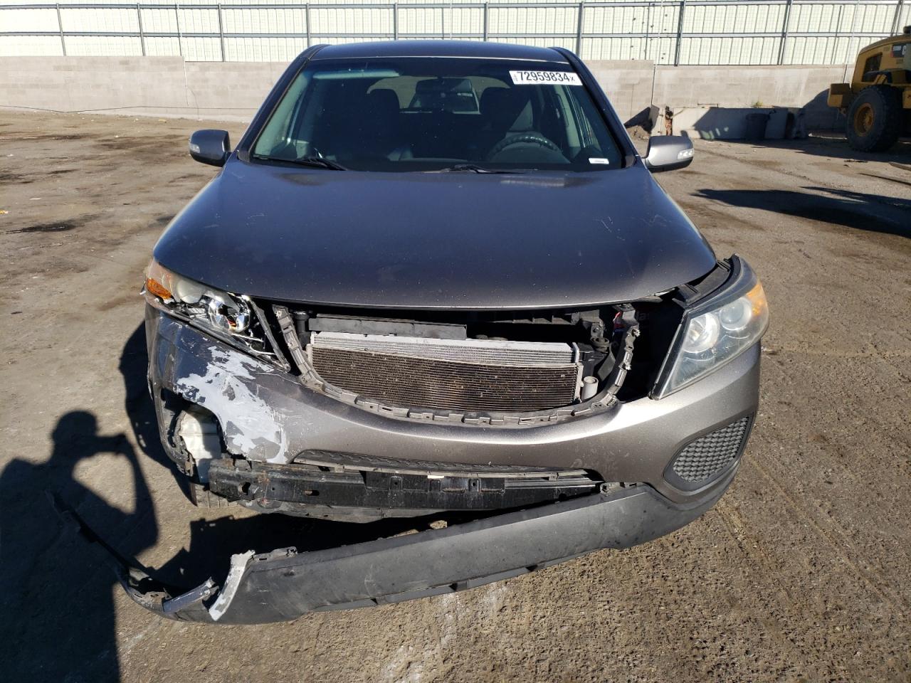 2012 KIA Sorento VIN 5XYKT3A17CG260029 Copart auction photo, front end damage thumbnail 5