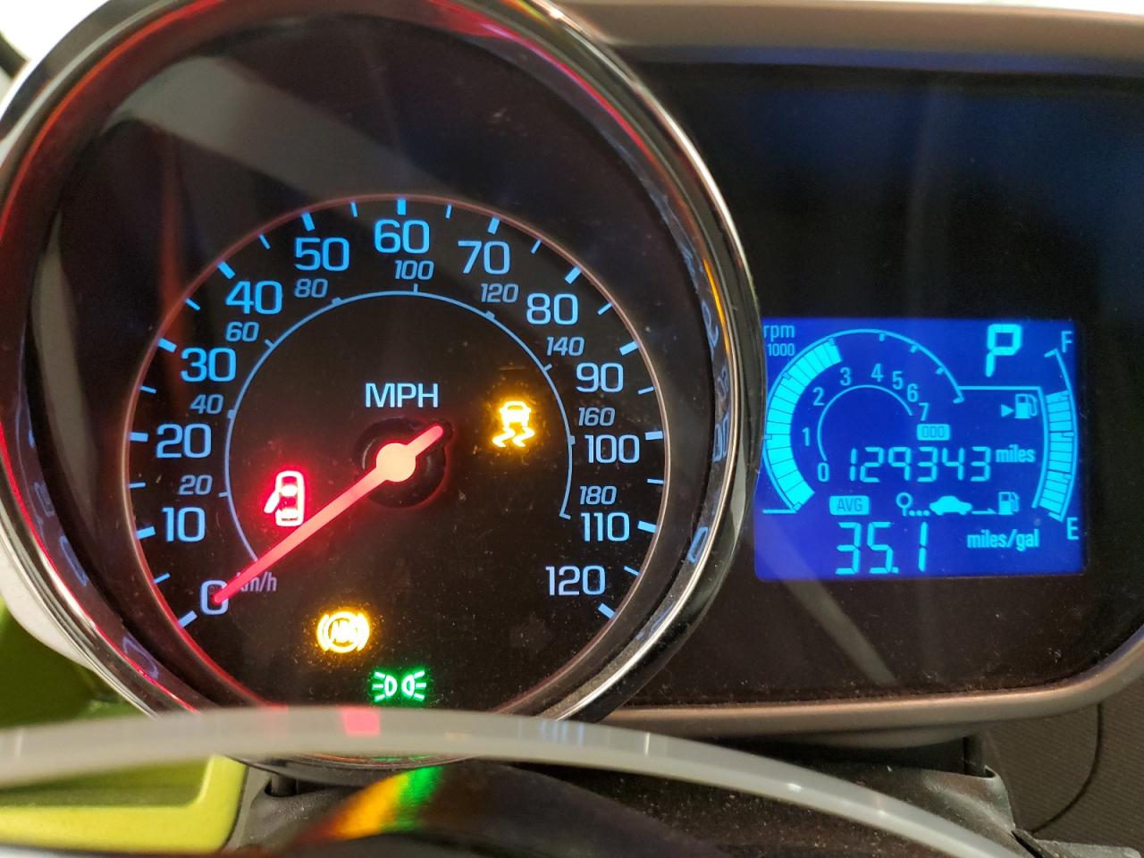 2014 Chevrolet Spark VIN KL8CB6S96EC414646 Copart auction photo, front end damage thumbnail 9