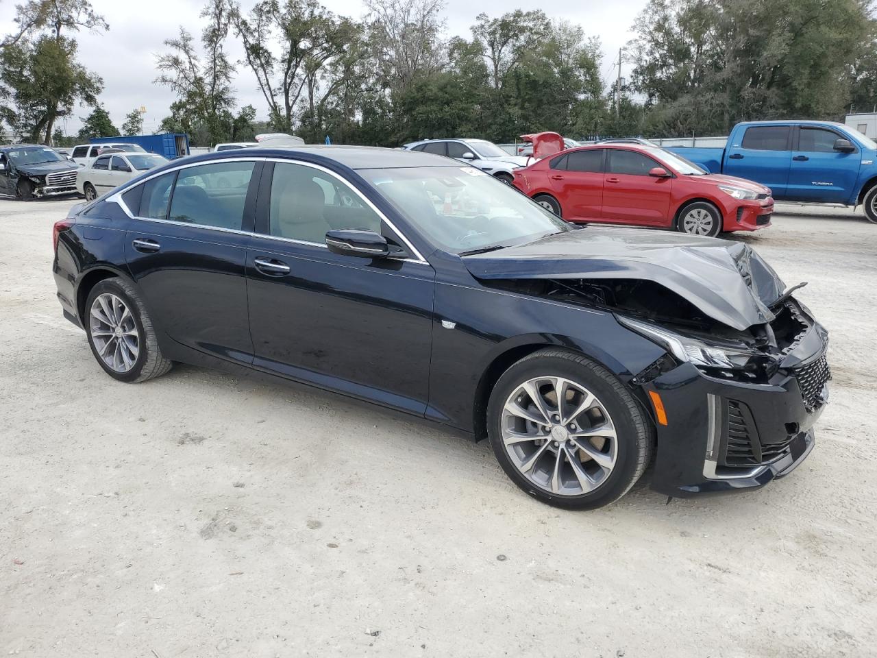 2020 Cadillac CT5 VIN 1G6DN5RK8L0154032 Copart auction photo, front end / minor dent/scratches damage thumbnail 4