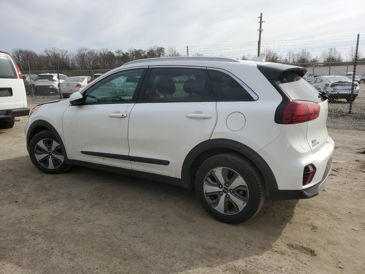 2022 KIA Niro VIN KNDCB3LC3N5510061 Copart auction photo, front end / undercarriage damage thumbnail 2
