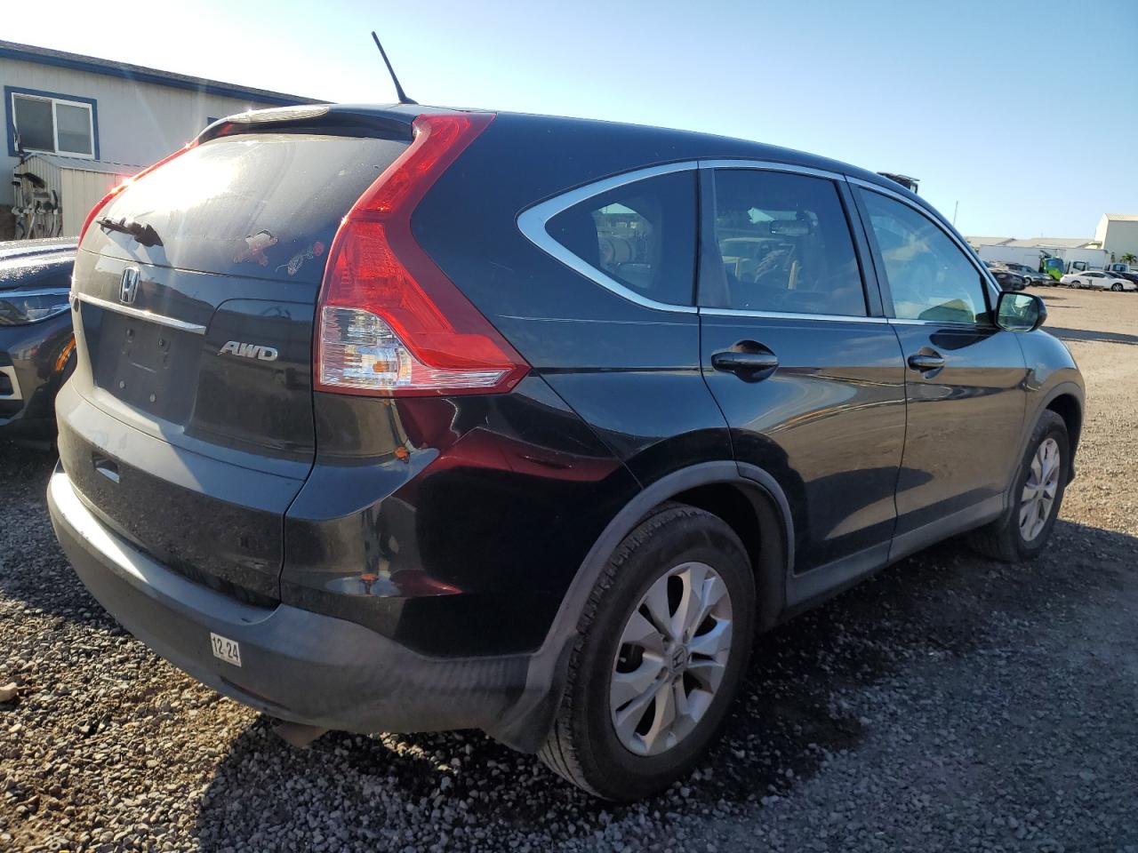 2012 Honda CR-V VIN 2HKRM4H53CH605804 Copart auction photo, side damage thumbnail 3