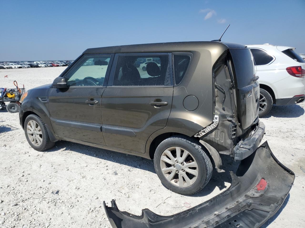 2013 KIA Soul VIN KNDJT2A67D7528531 Copart auction photo, rear end / front end damage thumbnail 2