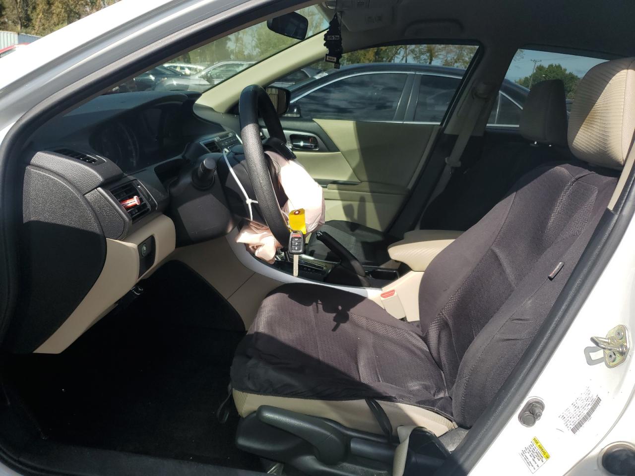 2014 Honda Accord VIN 1HGCR2F3XEA035504 Copart auction photo, front end / minor dent/scratches damage thumbnail 7