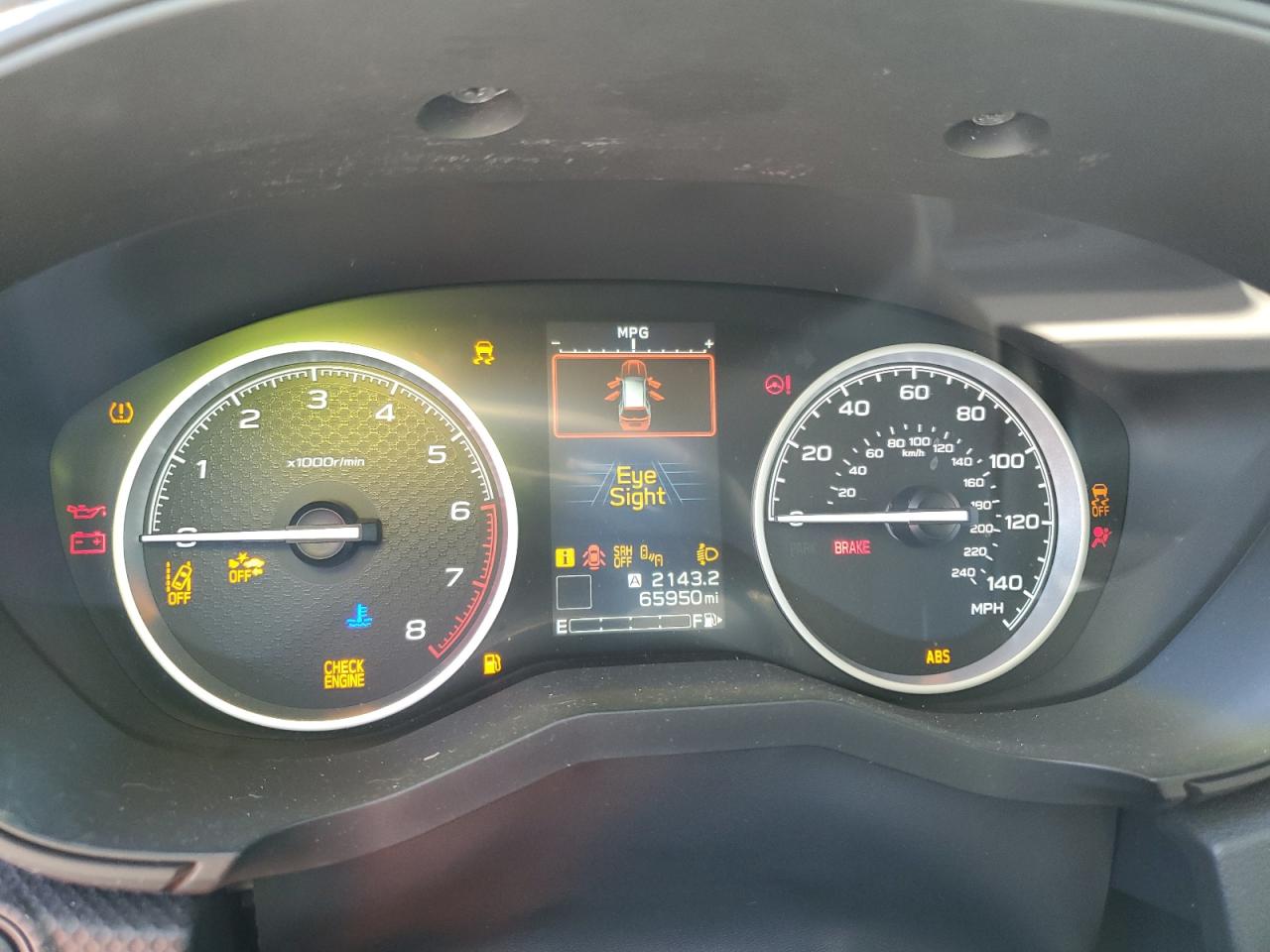 2019 Subaru Forester VIN JF2SKAUCXKH547165 Copart auction photo, water/flood damage thumbnail 9