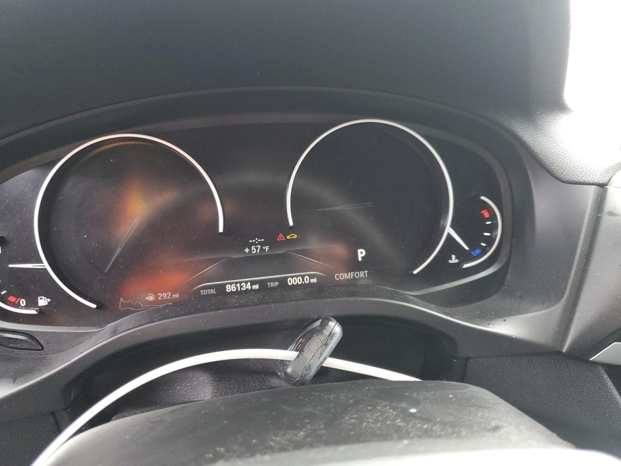 2019 BMW X3 VIN 5UXTR7C56KLE97383 Copart auction photo, rear end damage thumbnail 9