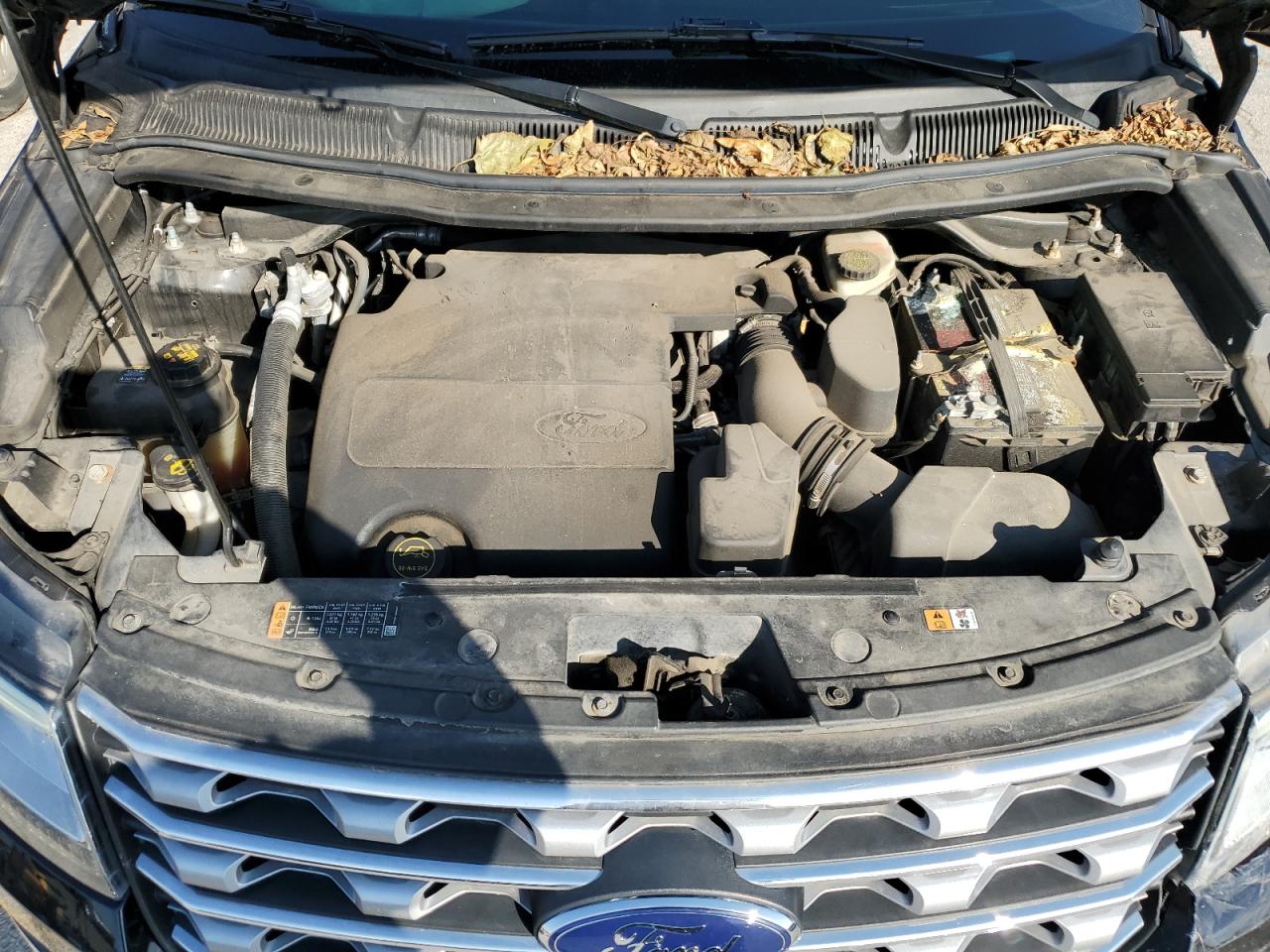 2017 Ford Explorer VIN 1FM5K8F88HGA38764 Copart auction photo, front end damage thumbnail 13