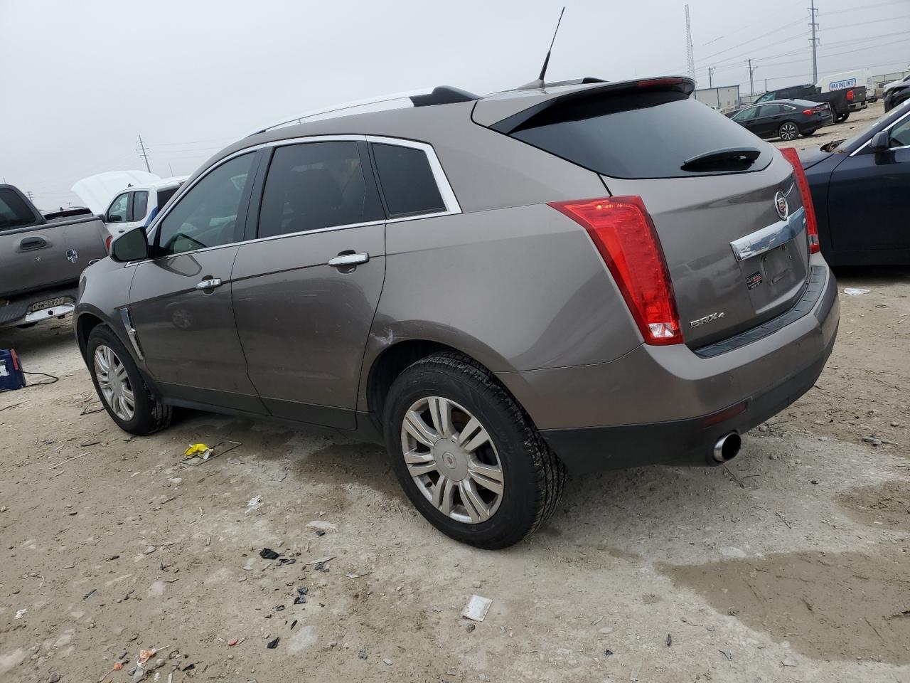 2011 Cadillac SRX VIN 3GYFNDEY1BS639687 Copart auction photo, mechanical damage thumbnail 2