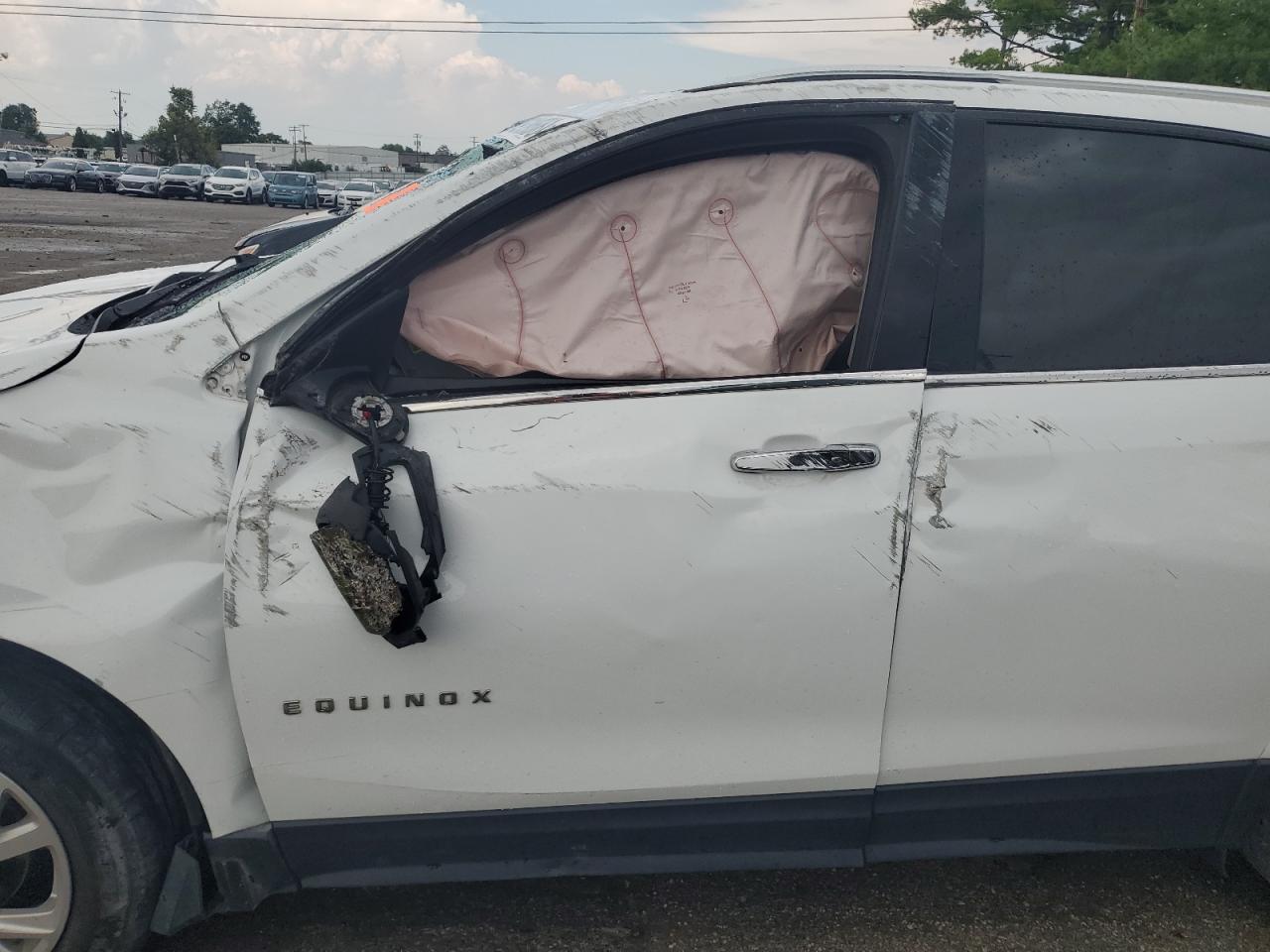 2021 Chevrolet Equinox VIN 3GNAXNEV6MS173691 Copart auction photo, all over damage thumbnail 7