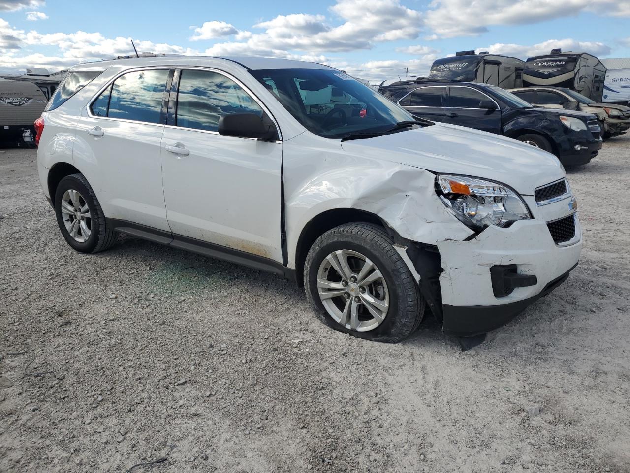 2015 Chevrolet Equinox VIN 2GNALLEKXF1171205 Copart auction photo, front end damage thumbnail 4