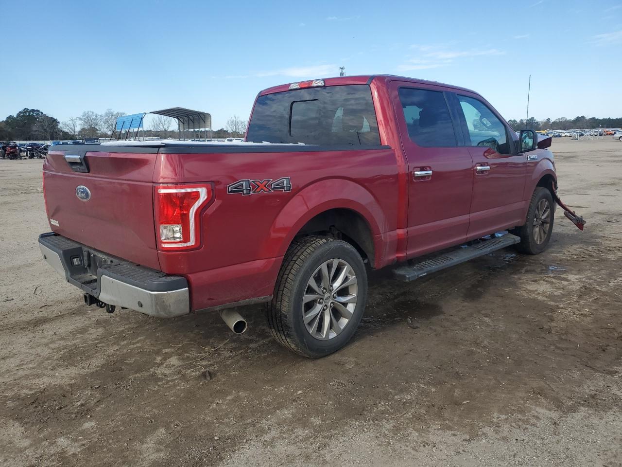 2017 Ford F-150 VIN 1FTEW1EF0HKD66984 Copart auction photo, front end damage thumbnail 3