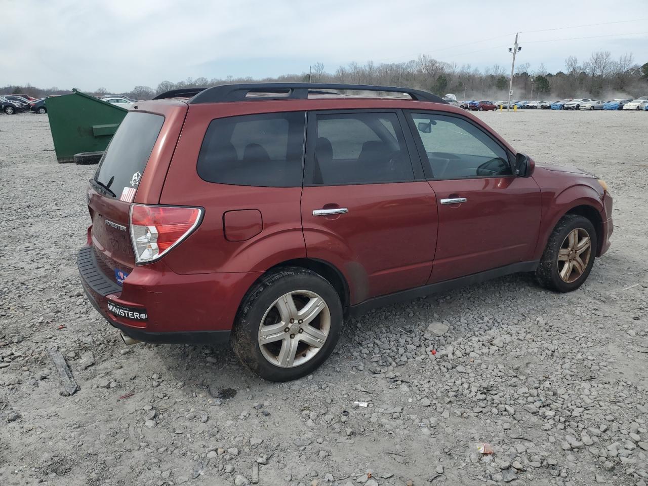 2009 Subaru Forester VIN JF2SH63629H726852 Copart auction photo, side / mechanical damage thumbnail 3