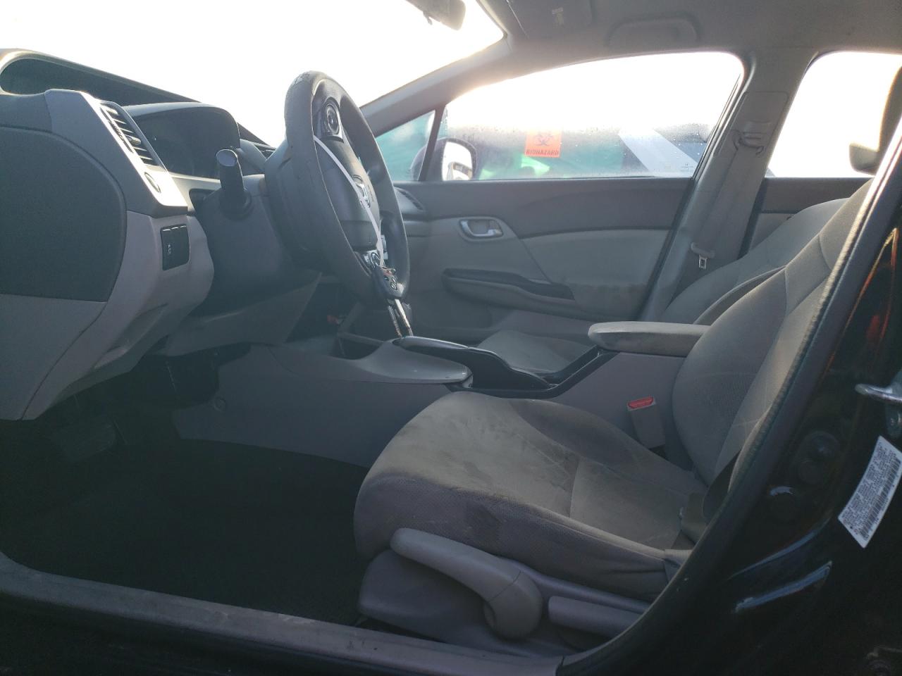 2012 Honda Civic VIN 19XFB2F56CE322219 Copart auction photo, front end damage thumbnail 7
