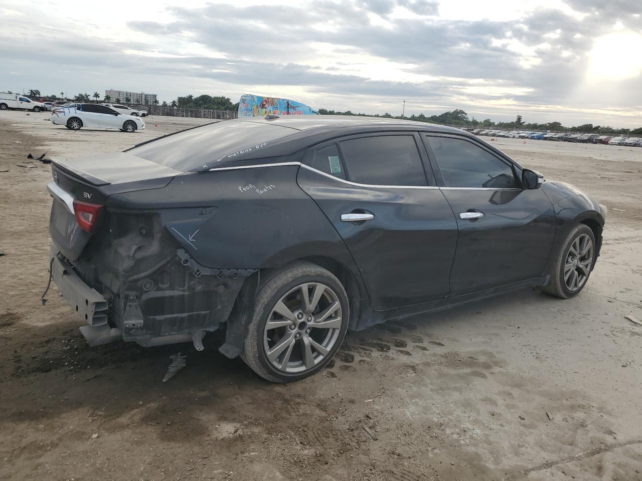 2016 Nissan Maxima VIN 1N4AA6AP9GC447103 Copart auction photo, all over damage thumbnail 3