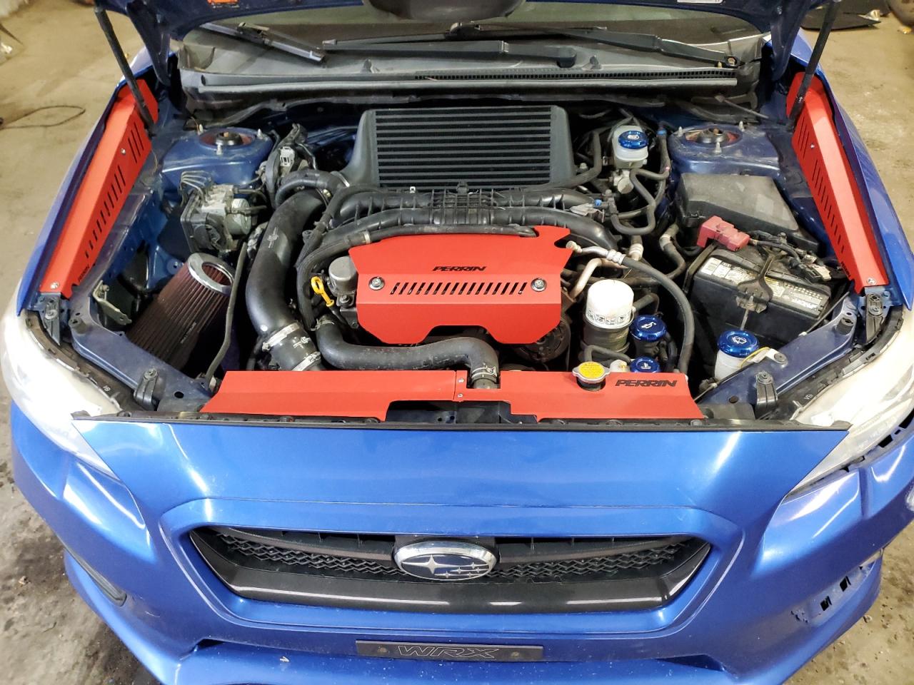 2017 Subaru WRX VIN JF1VA1E62H9834922 Copart auction photo, side / front end damage thumbnail 12