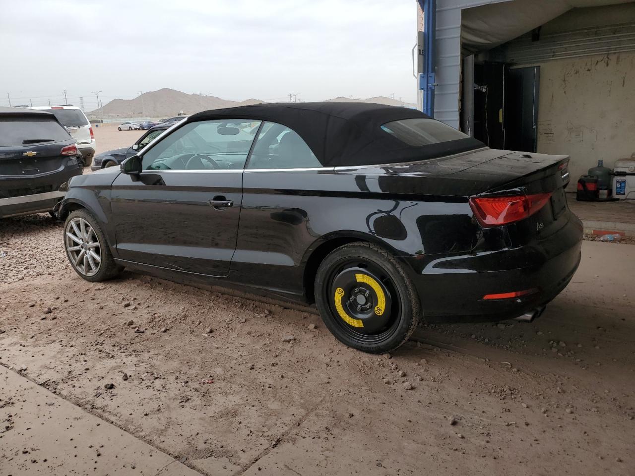 2015 Audi A3 VIN WAU6CLFF4F1133245 Copart auction photo, front end / side damage thumbnail 2