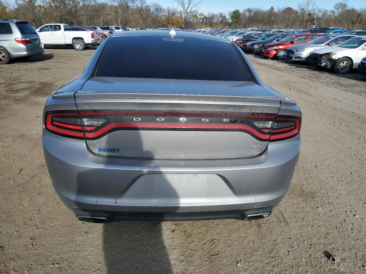 2016 Dodge Charger VIN 2C3CDXCT6GH302385 Copart auction photo, rear end / side damage thumbnail 6