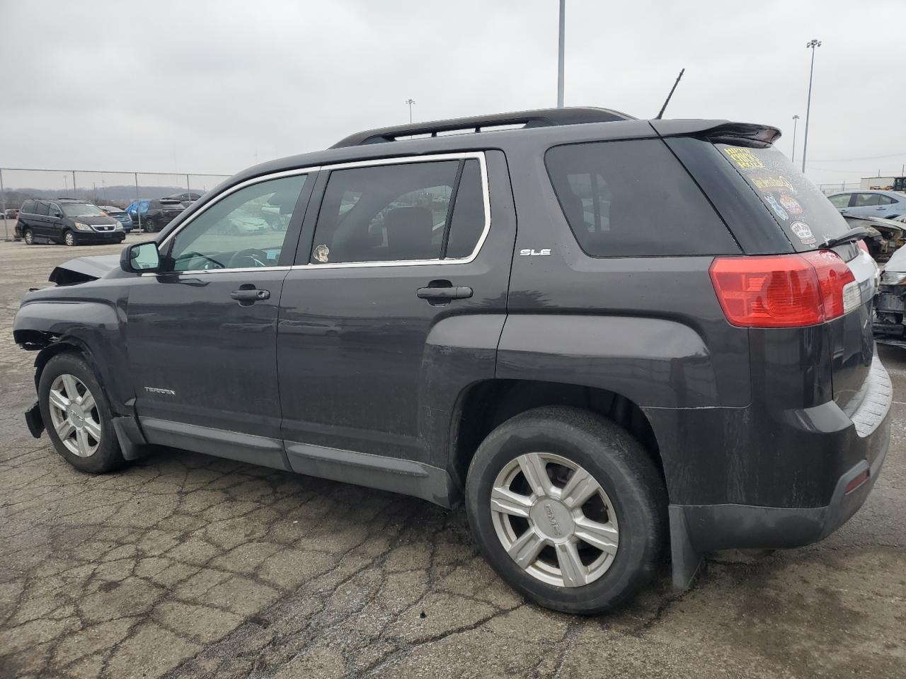 2014 GMC Terrain VIN 2GKALREK5E6248337 Copart auction photo, front end / rear end damage thumbnail 2