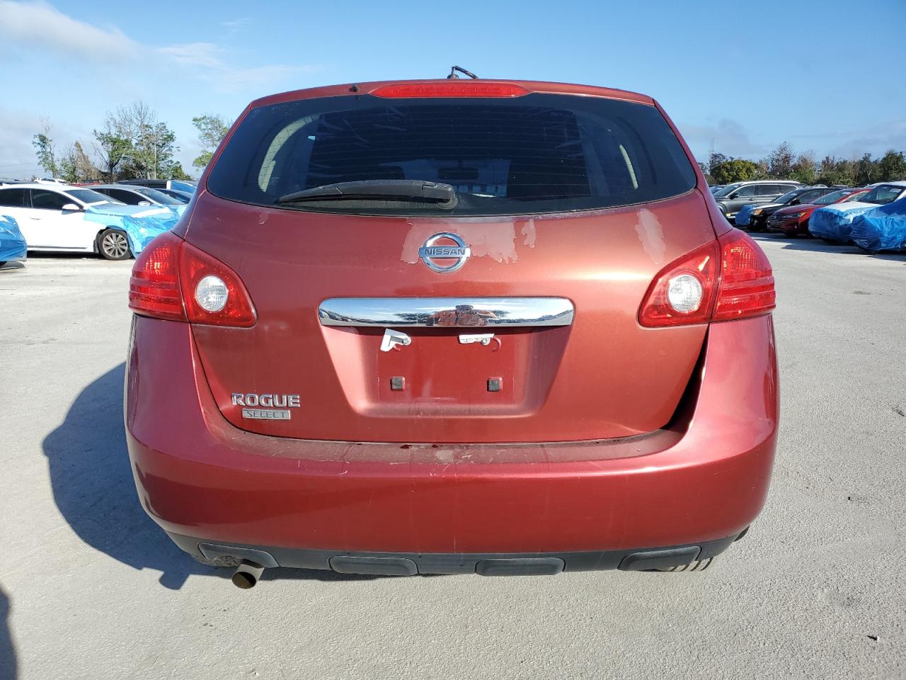 2014 Nissan Rogue VIN JN8AS5MT3EW604960 Copart auction photo, front end / side damage thumbnail 6