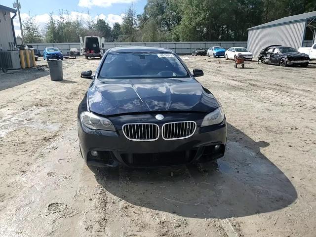 2013 BMW 5er VIN WBAFU7C50DDU70135 Copart auction photo, rear end damage thumbnail 13