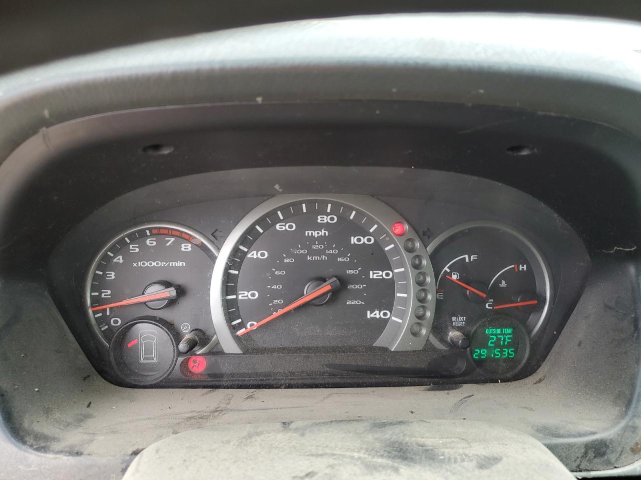 2004 Honda Pilot VIN 5FNYF18614B006008 Copart auction photo, front end / side damage thumbnail 9