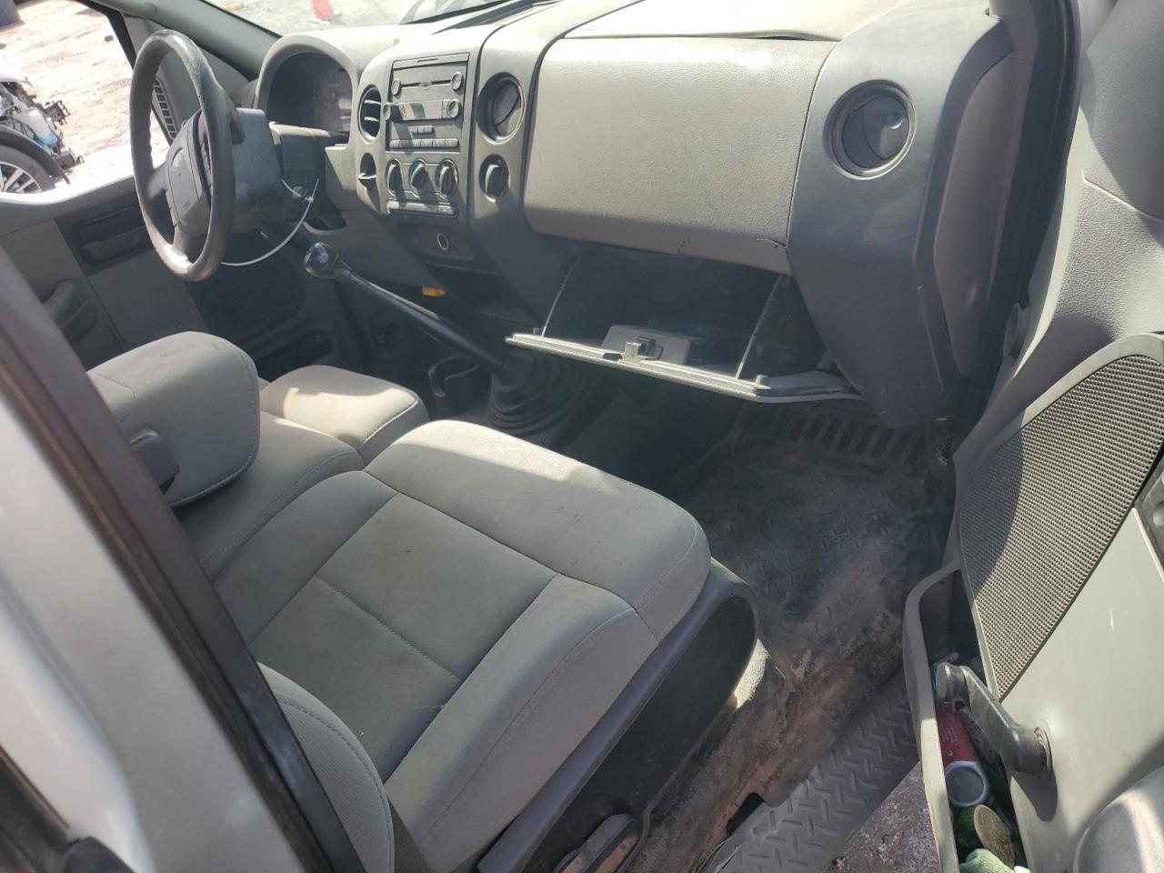 2007 Ford F-150 VIN 1FTRF12227KD43076 Copart auction photo, side damage thumbnail 8