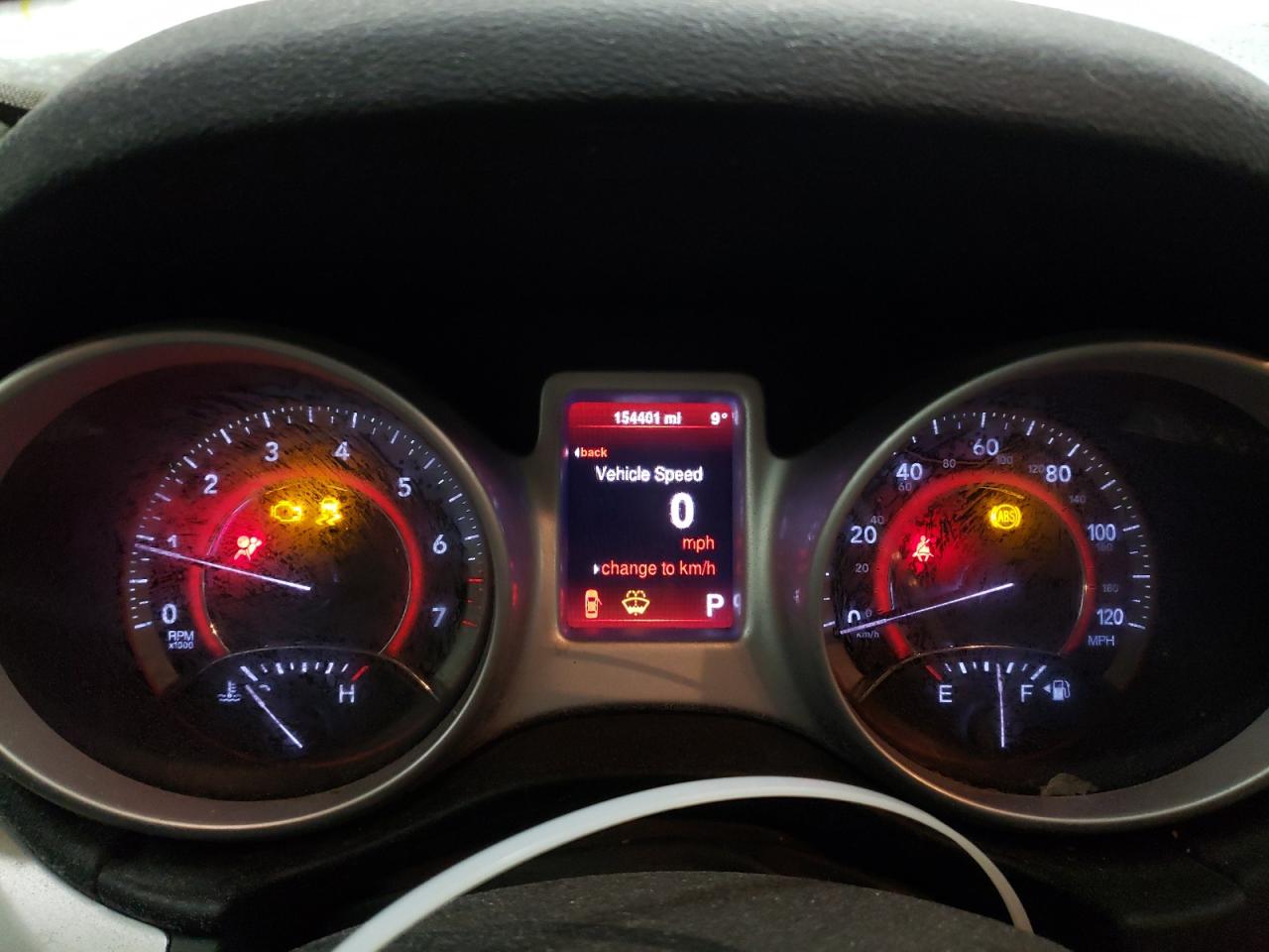 2013 Dodge Journey VIN 3C4PDCBB3DT510080 Copart auction photo, front end damage thumbnail 9