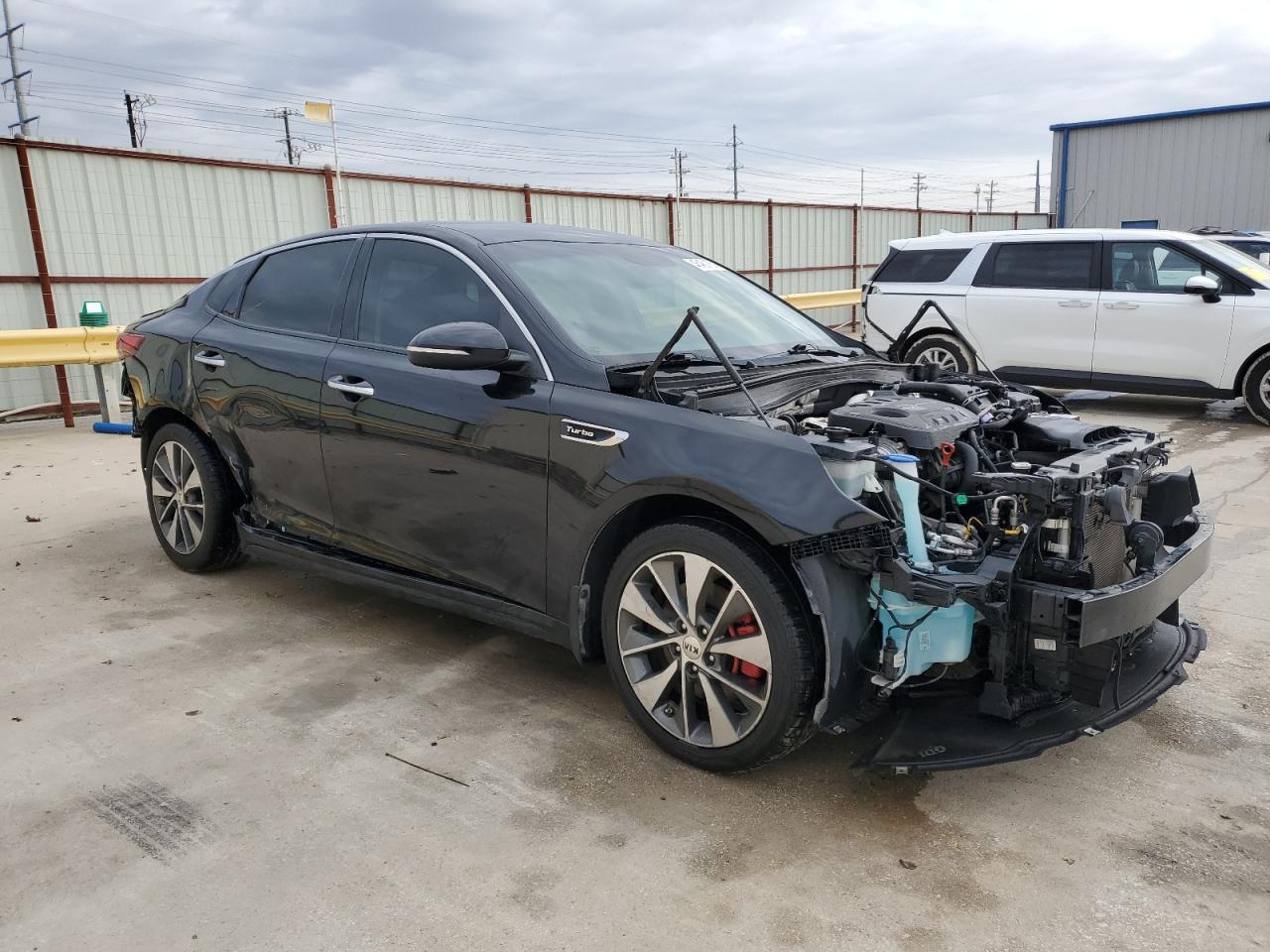 2016 KIA Optima VIN 5XXGW4L26GG062562 Copart auction photo, front end / rear end damage thumbnail 4