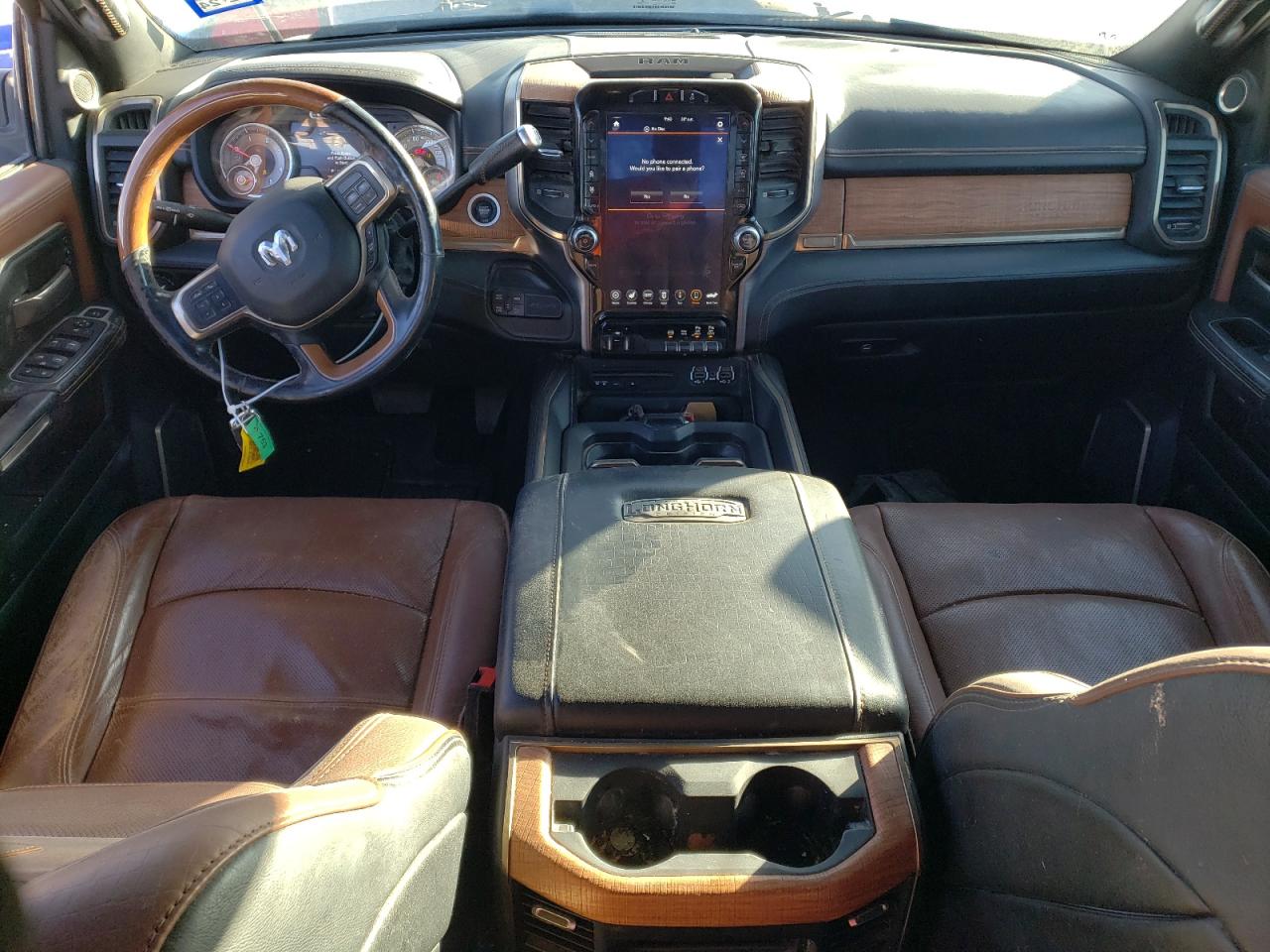 2019 RAM 2500 VIN 3C6UR5GL4KG727894 Copart auction photo, burn damage thumbnail 8