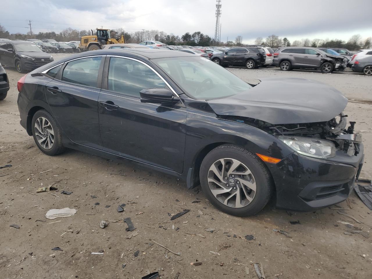 2018 Honda Civic VIN 2HGFC2F72JH502508 Copart auction photo, front end / minor dent/scratches damage thumbnail 4