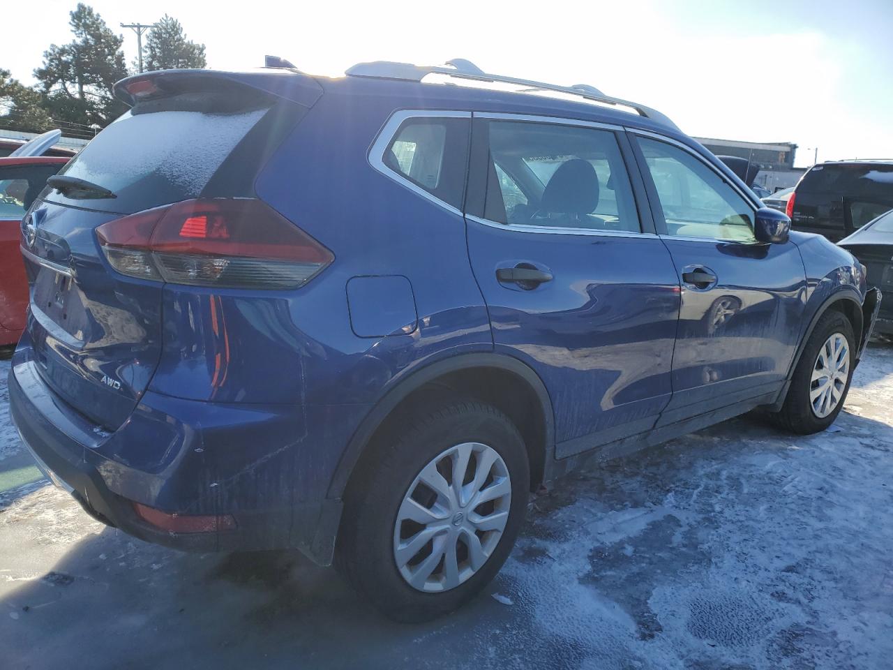 2020 Nissan Rogue VIN 5N1AT2MV4LC805043 Copart auction photo, front end damage thumbnail 3