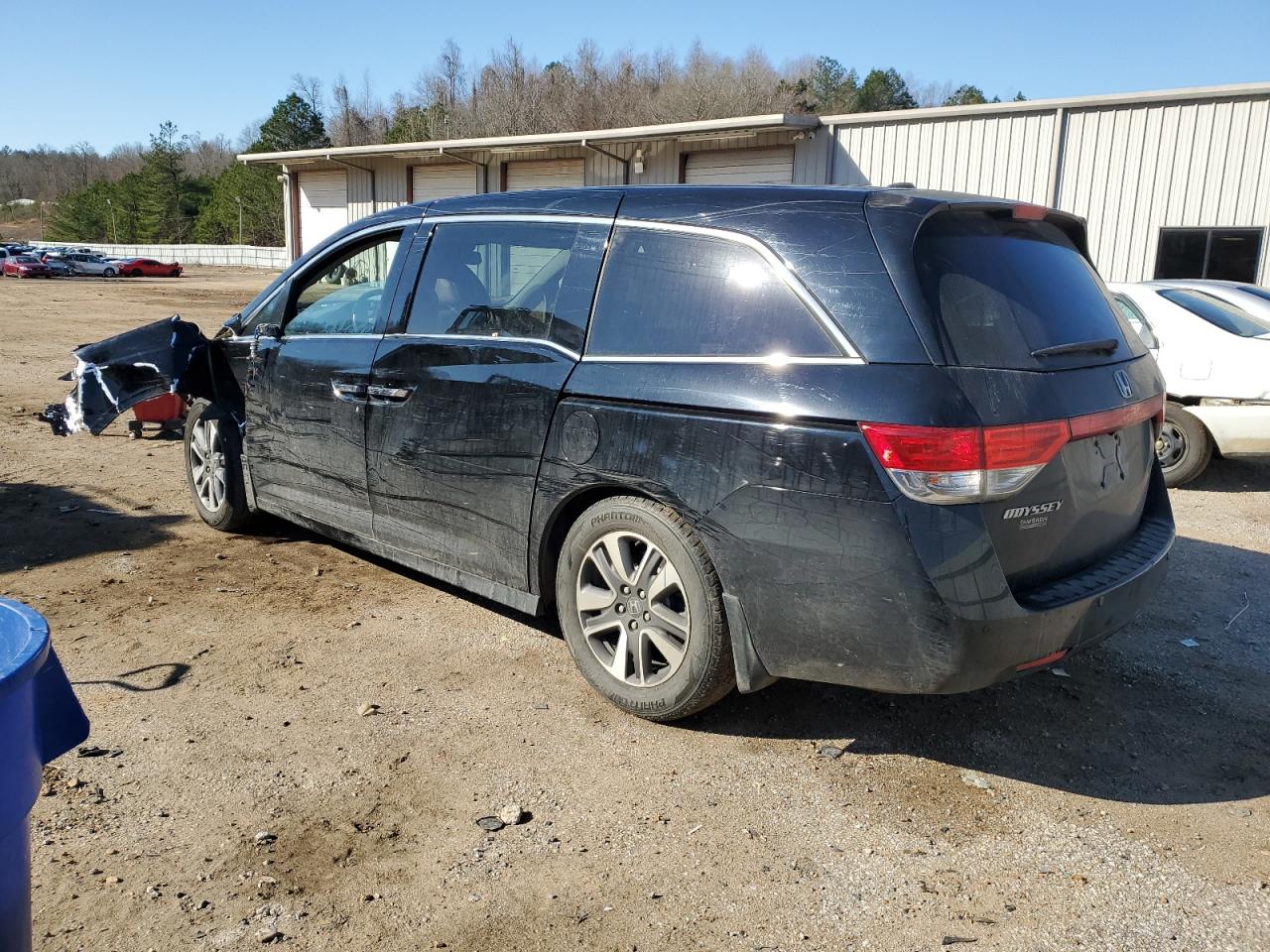 2014 Honda Odyssey VIN 5FNRL5H94EB133819 Copart auction photo, front end damage thumbnail 2