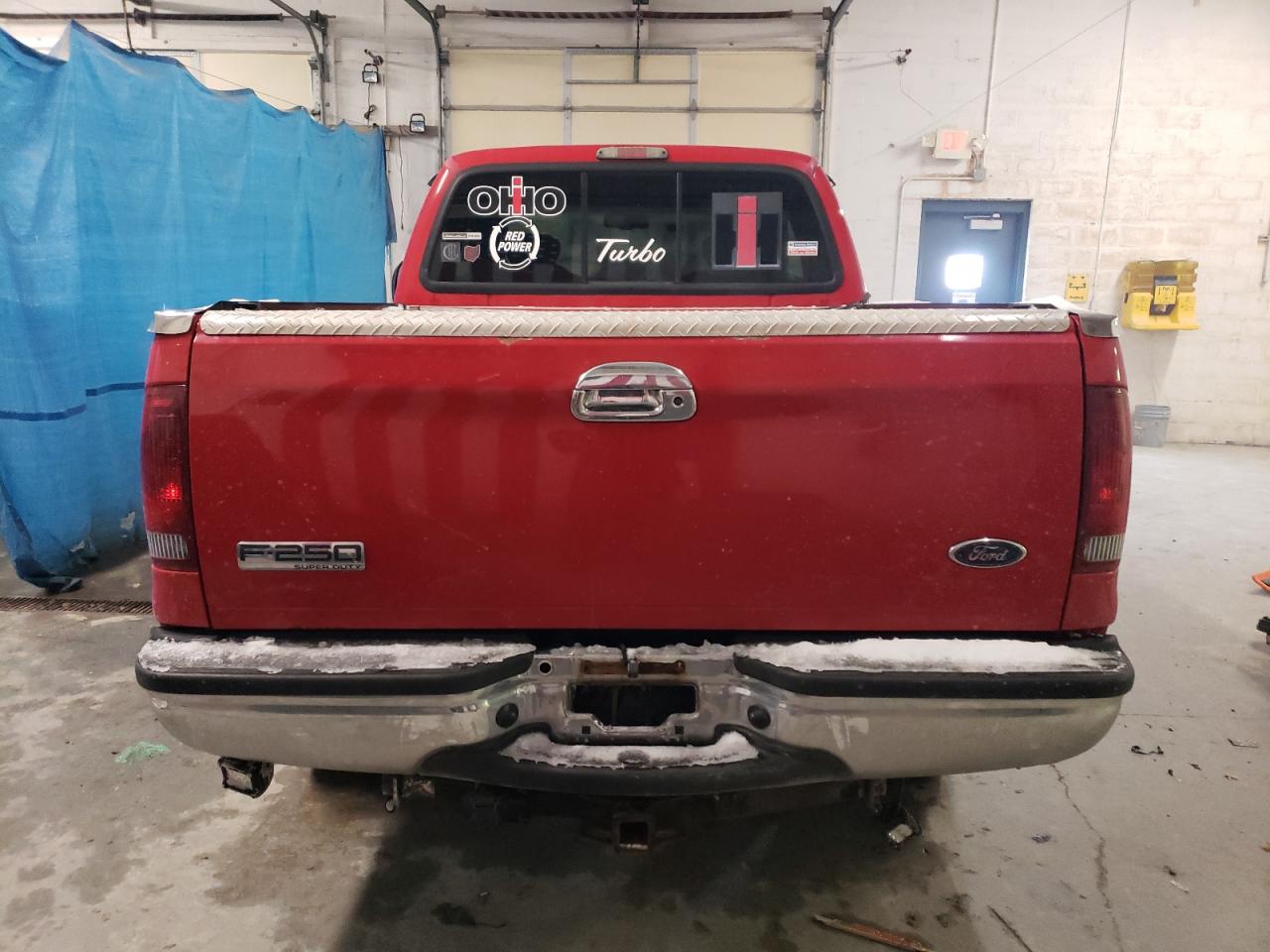 2007 Ford F250 VIN 1FTSX21P17EB29910 Copart auction photo, side / front end damage thumbnail 6
