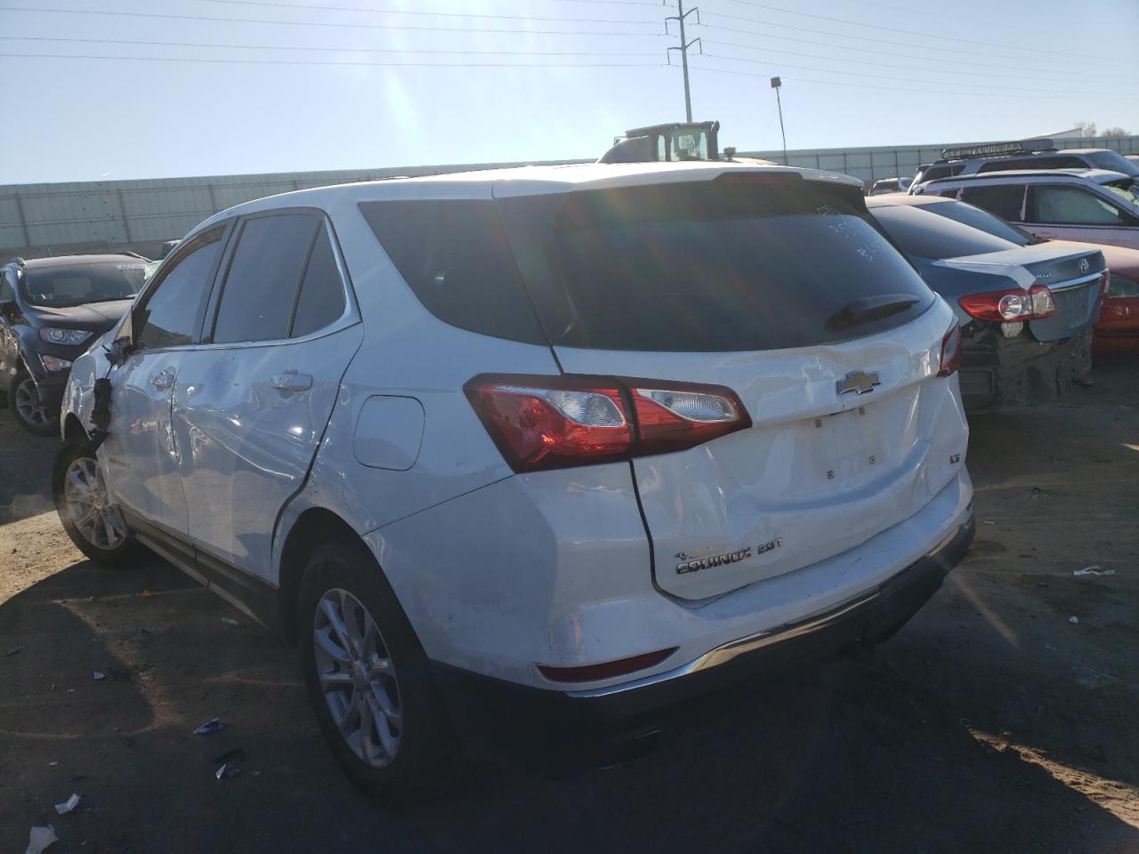 2018 Chevrolet Equinox VIN 2GNAXKEX9J6250600 Copart auction photo, side / mechanical damage thumbnail 2