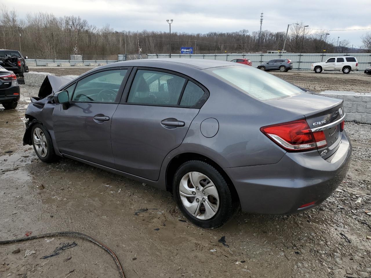 2015 Honda Civic VIN 19XFB2F52FE098497 Copart auction photo, front end damage thumbnail 2