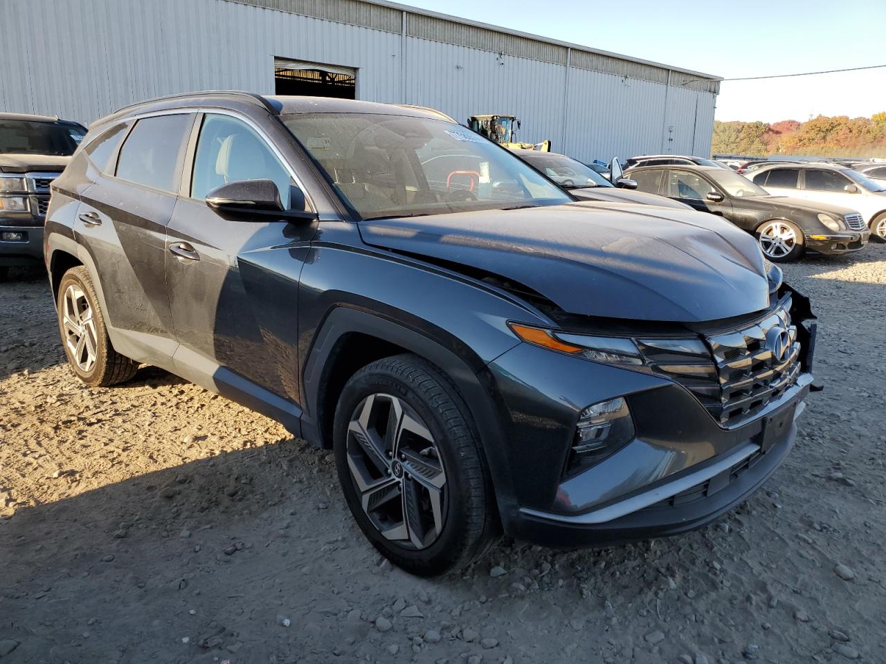 2022 Hyundai Tucson VIN 5NMJCCAE6NH125731 Copart auction photo, front end damage thumbnail 4
