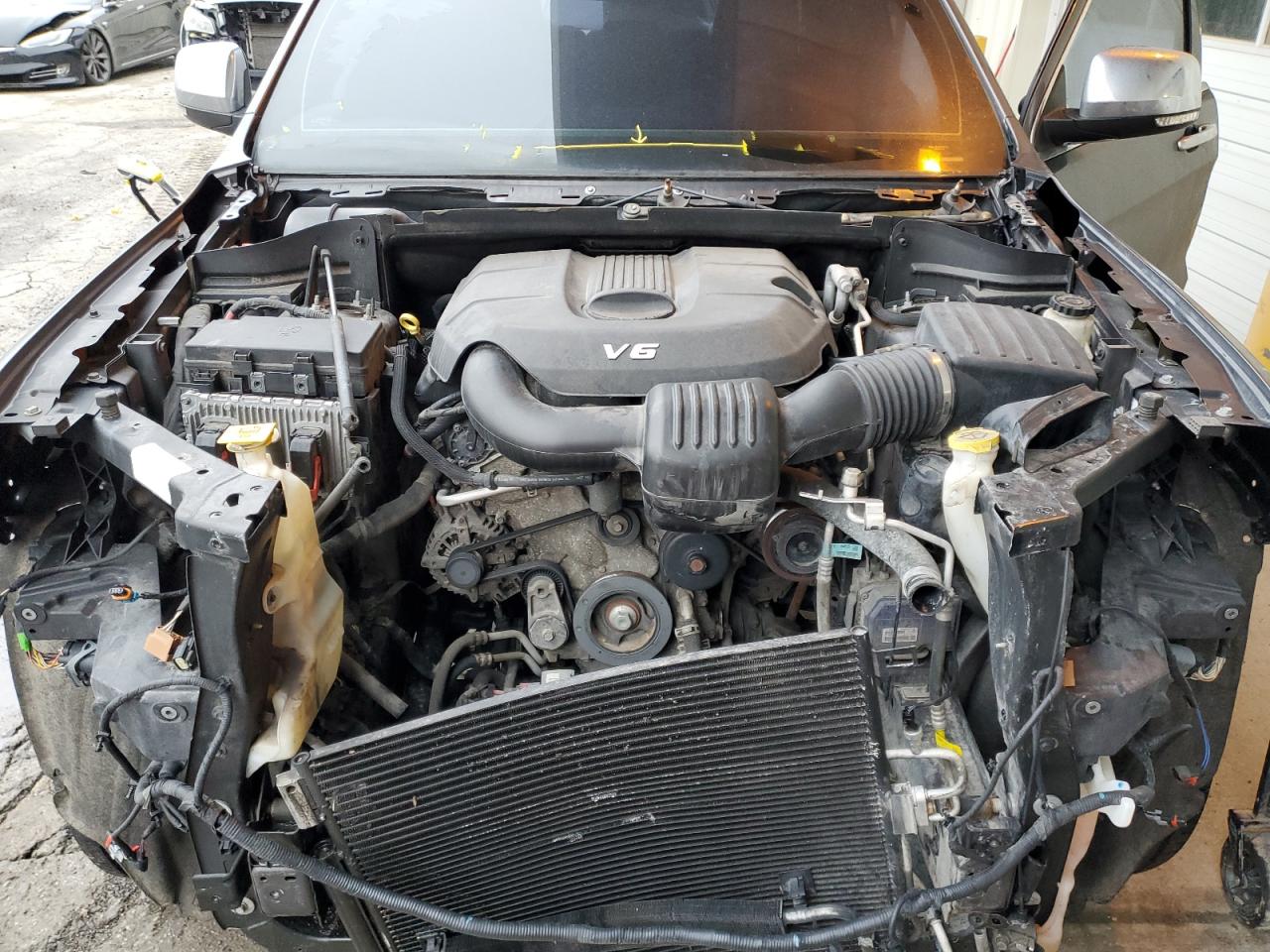 2015 Jeep Grand Cherokee VIN 1C4RJFBG5FC862672 Copart auction photo, front end / all over damage thumbnail 12
