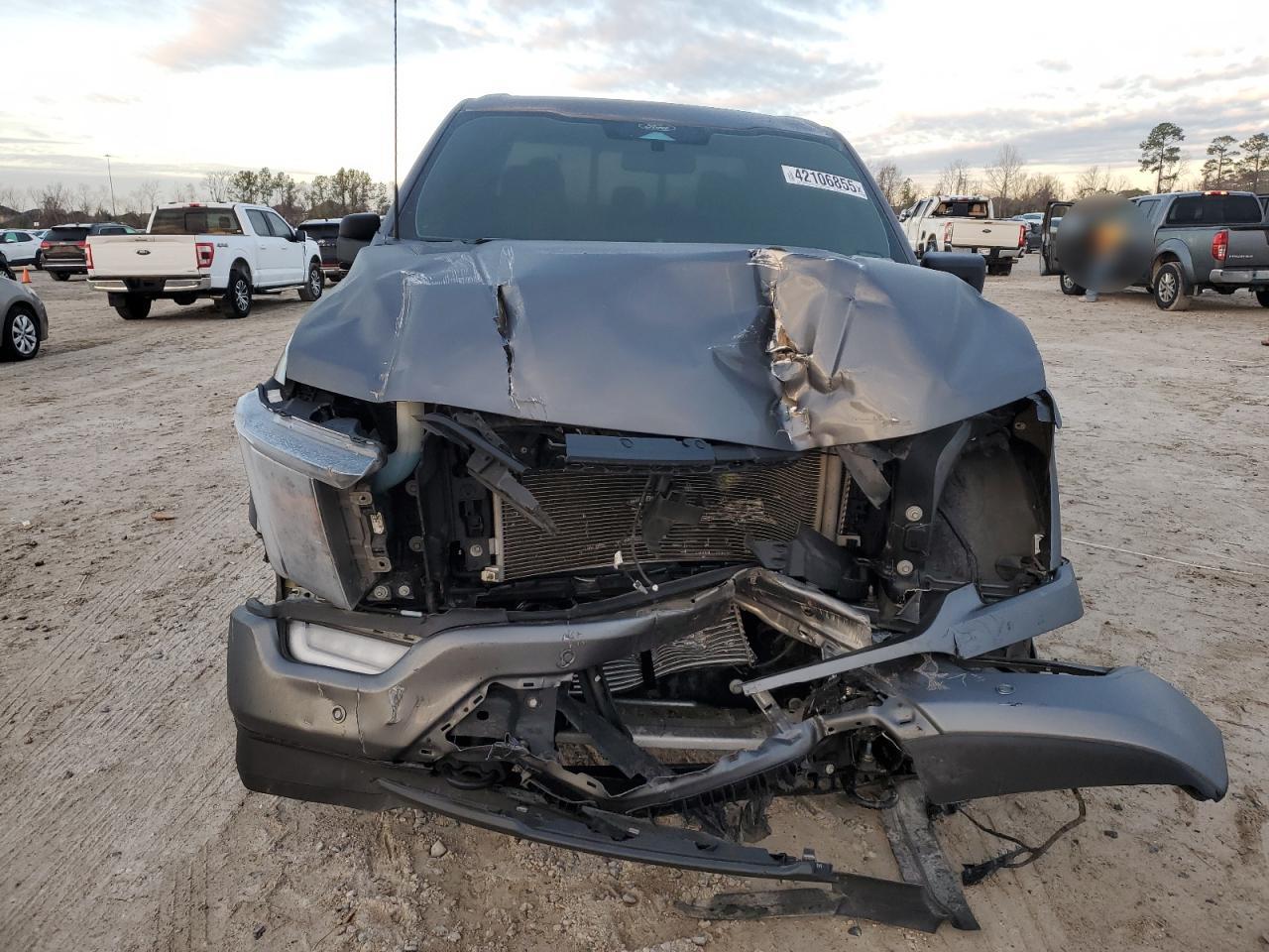 2022 Ford F-150 VIN 1FTFW1E89NFA98589 Copart auction photo, front end damage thumbnail 5
