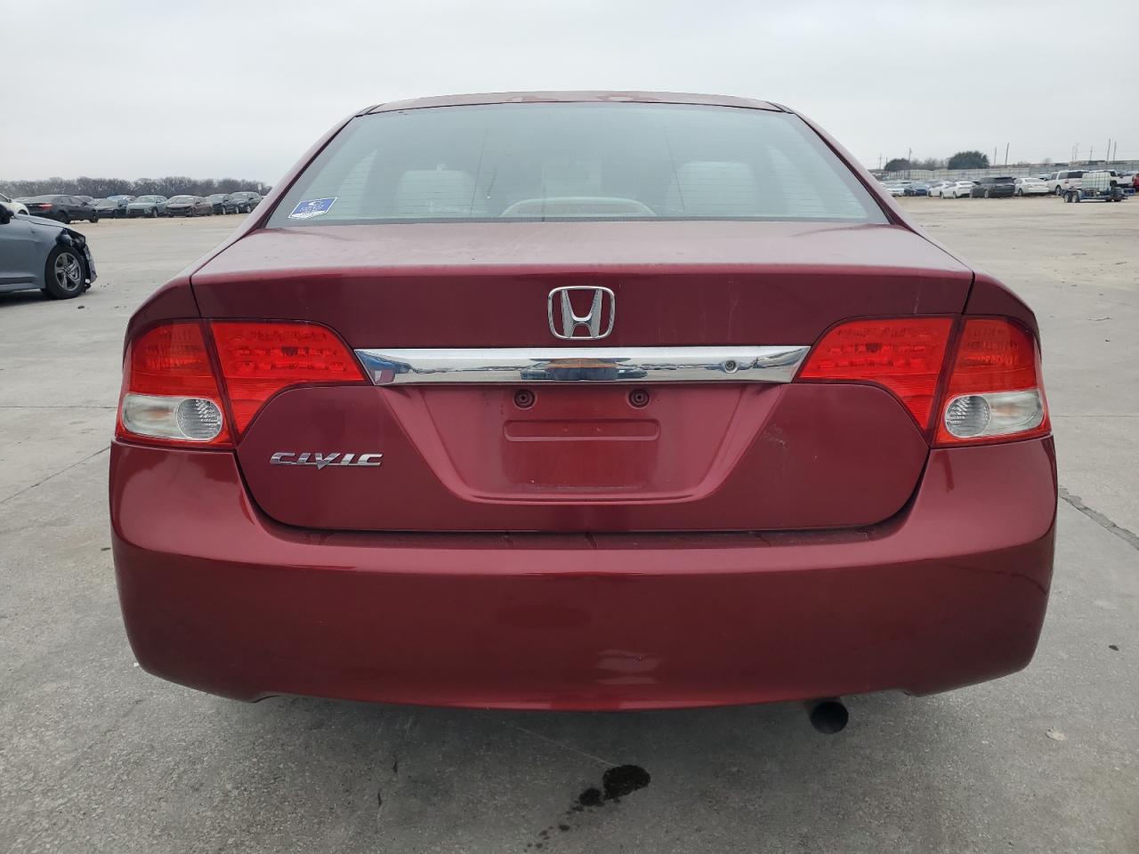 2011 Honda Civic VIN 2HGFA1F56BH502155 Copart auction photo, water/flood damage thumbnail 6