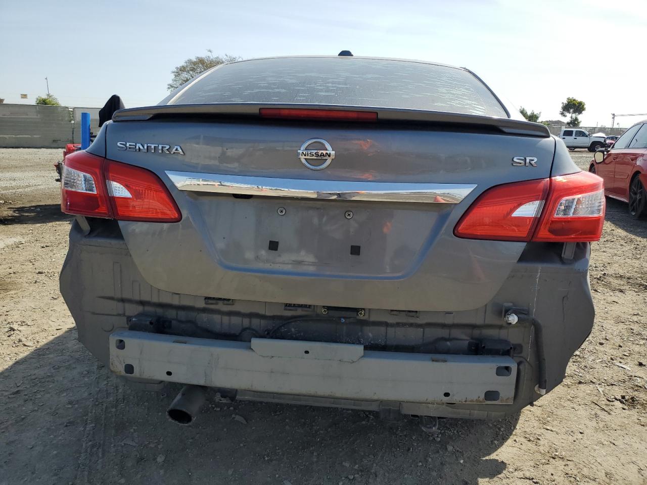 2018 Nissan Sentra VIN 3N1AB7AP1JY206635 Copart auction photo, front end / rear end damage thumbnail 6