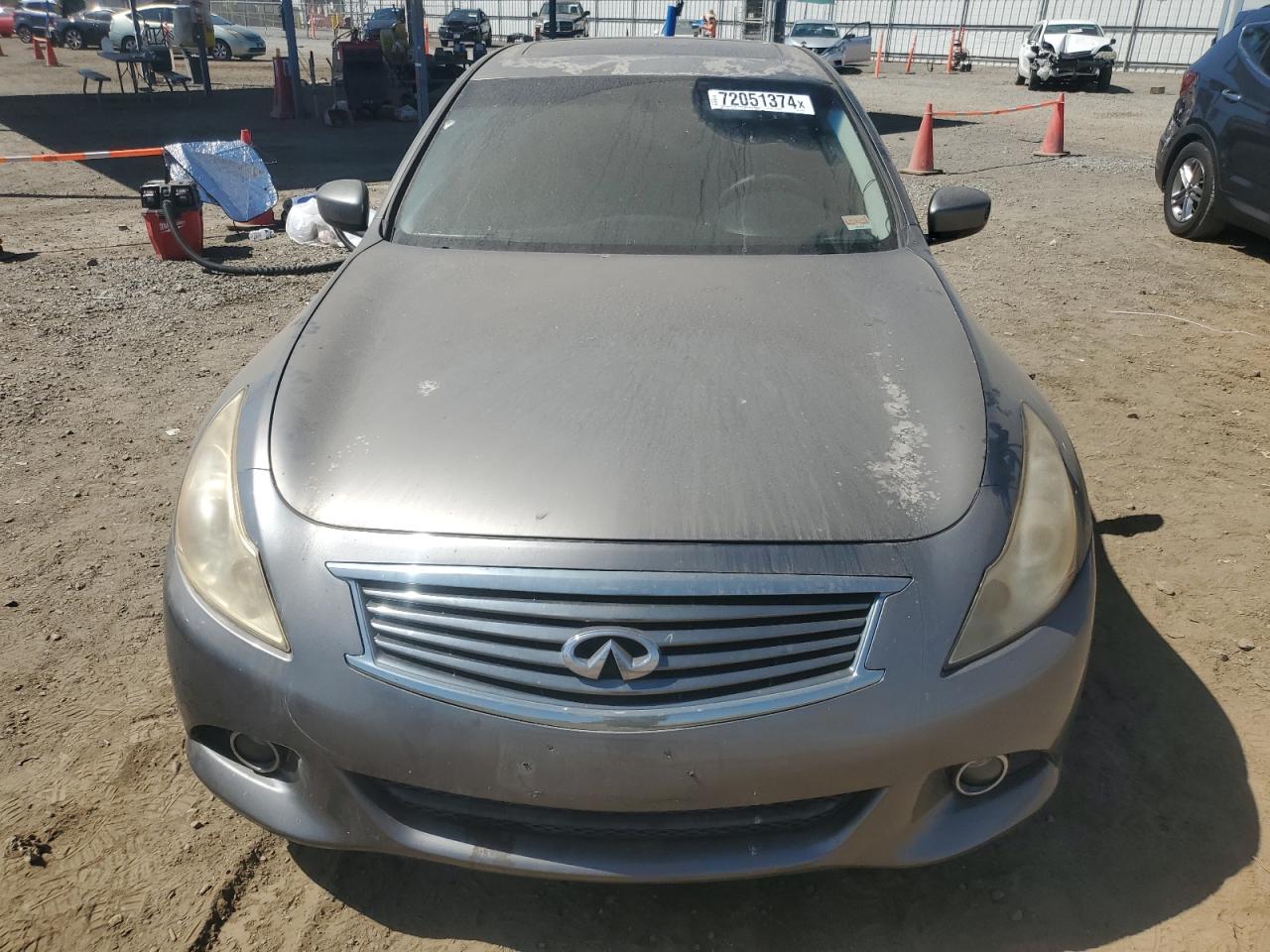 2012 Infiniti G VIN JN1CV6APXCM622408 Copart auction photo, normal wear damage thumbnail 5