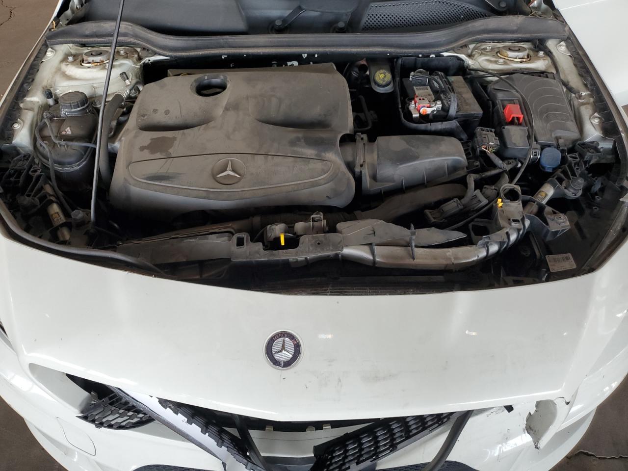 2014 Mercedes-Benz CLA-klasse VIN WDDSJ4EB1EN043169 Copart auction photo, front end damage thumbnail 11