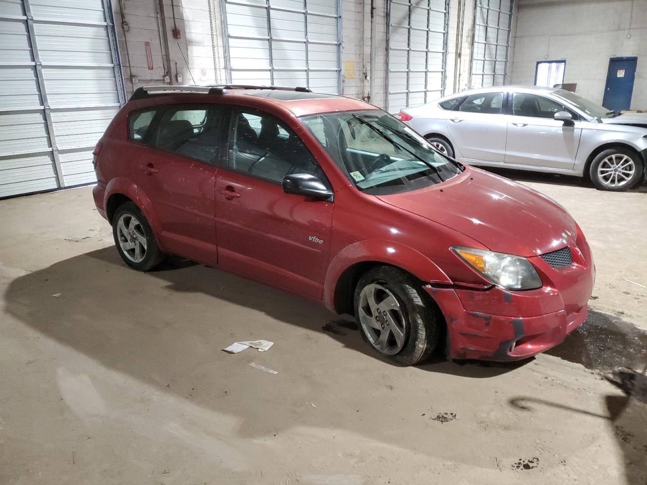 2004 Pontiac Vibe VIN 5Y2SL62844Z402790 Copart auction photo, front end / vandalism damage thumbnail 4