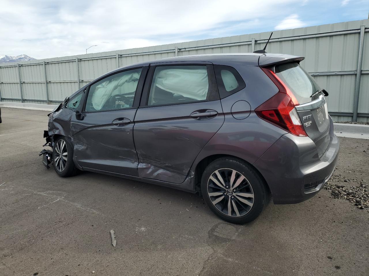 2020 Honda Fit VIN 3HGGK5H85LM712944 Copart auction photo, side / front end damage thumbnail 2