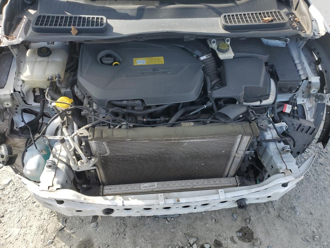 2014 Ford Escape VIN 1FMCU0GX4EUD30515 Copart auction photo, front end damage thumbnail 12
