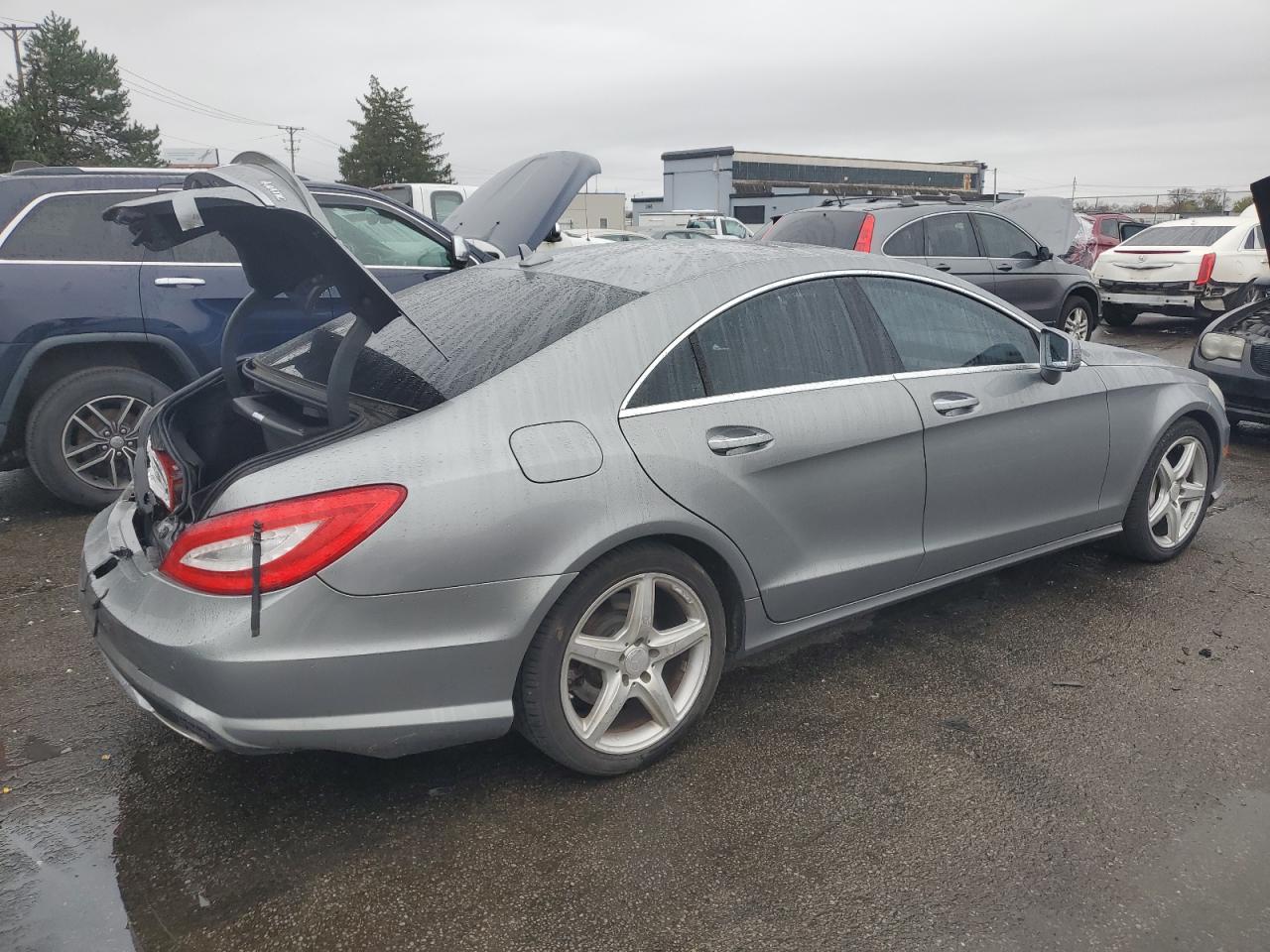 2014 Mercedes-Benz Cls-klasse VIN WDDLJ9BB6EA119188 Copart auction photo, rear end damage thumbnail 3